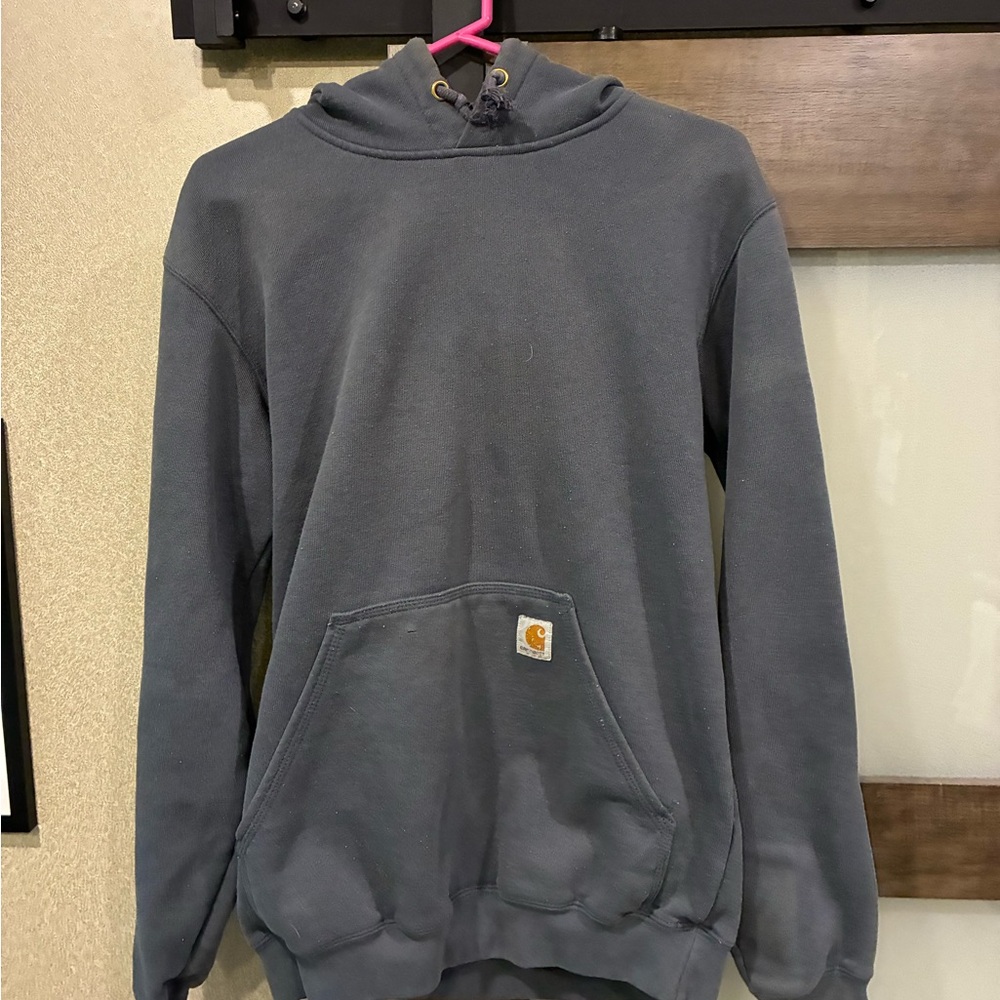 Carhartt Dark Gray Pullover Hooded Sweatshirt